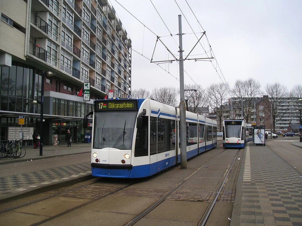 in the tram?